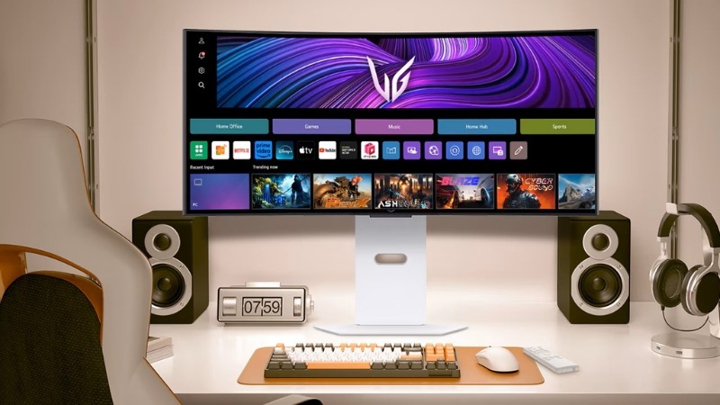 LG UltraGear 34GX90SA-W mang lại lợi thế vượt trội cho game thủ trong mọi trận đấu