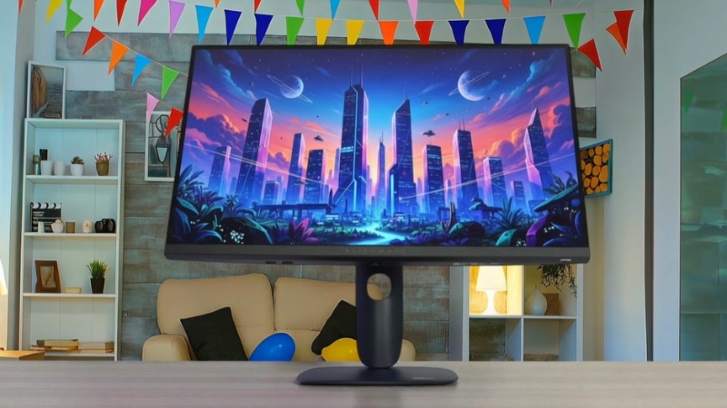 Dell Alienware AW2725DM có độ phân giải 2K siêu nét cùng tấm nền Fast IPS cho màu sắc góc nhìn chuẩn xác