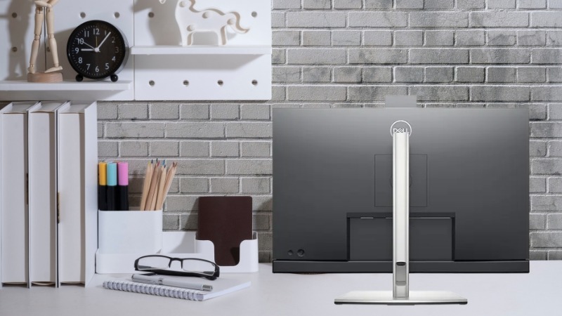 Dell C2722DE trang bị cáp USB-C vừa truyền dữ liệu vừa sạc laptop 90W, hỗ trợ cổng mạng RJ45 và Daisy Chain