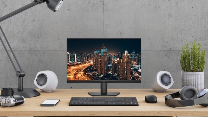 Dell SE2425HM tích hợp công nghệ ComfortView giảm ánh sáng xanh kết hợp Flicker-Free chống mỏi mắt tối ưu