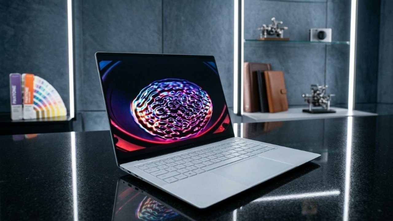 Màn hình Tandem OLED chống lóa trên ExpertBook Ultra bền bỉ, tiết kiệm điện và hiển thị đẹp