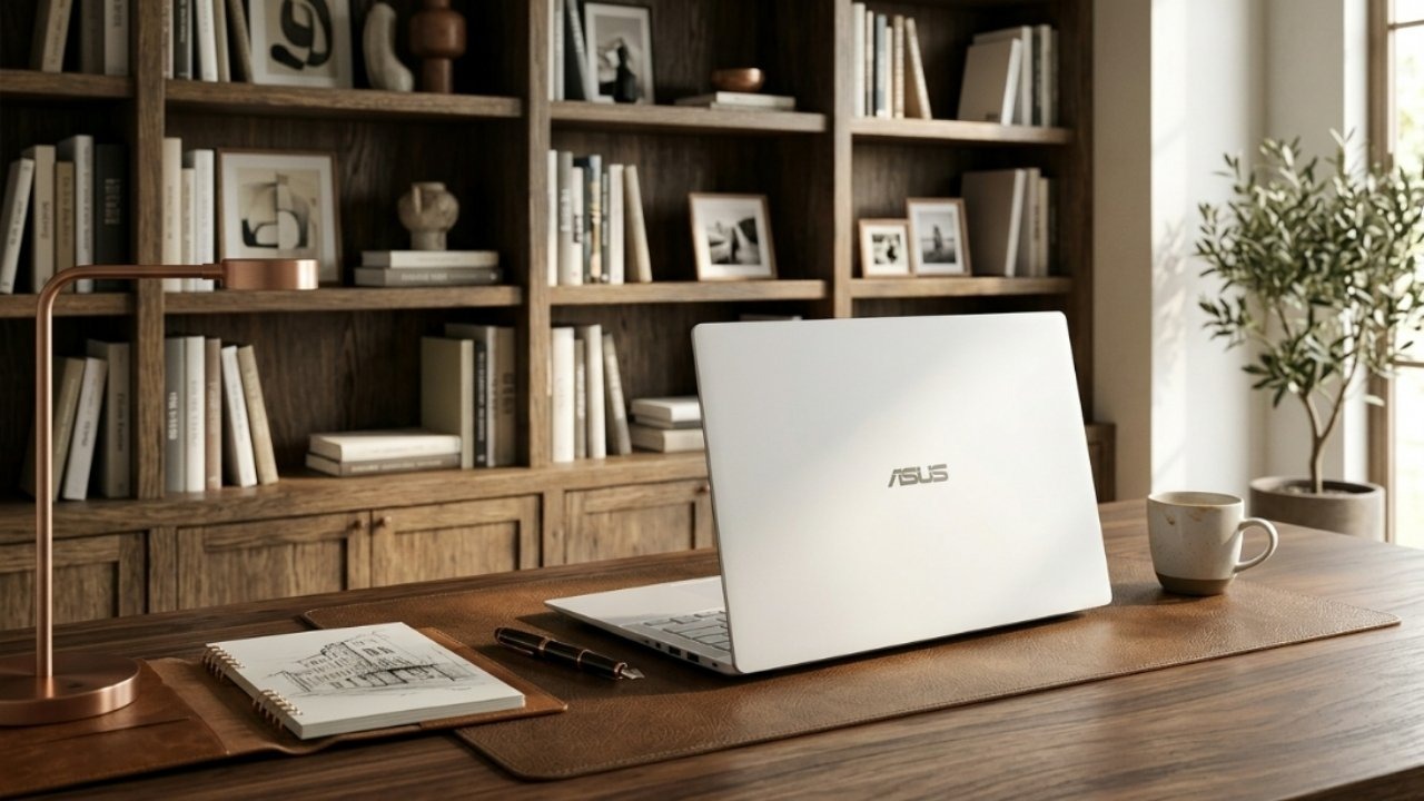 ExpertBook Ultra bền bỉ nhờ vỏ Nhôm-Magie phủ Nano Ceramic 9H siêu nhẹ, khó trầy xước