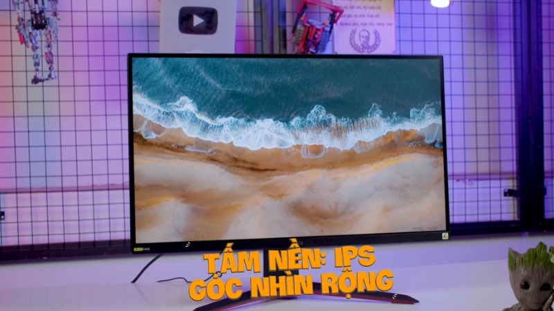 LG UltraGear 27GP750-B có tấm nền IPS phủ màu 99% sRGB và HDR10 đem lại màu sắc sống động, chuẩn xác cho game và đồ họa