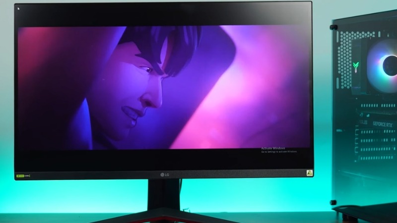 LG UltraGear 27GP750-B tương thích G-SYNC và FreeSync Premium giúp triệt tiêu hiện tượng xé hình, giật lag