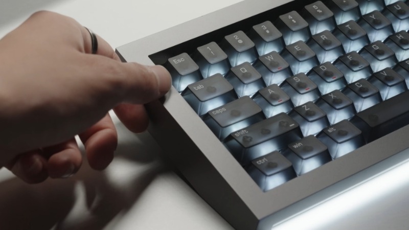 Bàn phím cơ Lofree Hyzen có dung lượng pin 10.000mAh cực khủng cùng keycap PBT chống bóng dầu bền bỉ