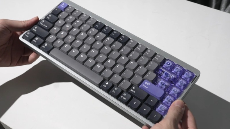Bàn phím cơ NuPhy Air75 HE mạnh về tốc độ gaming nhưng thiếu phím số cho việc nhập liệu