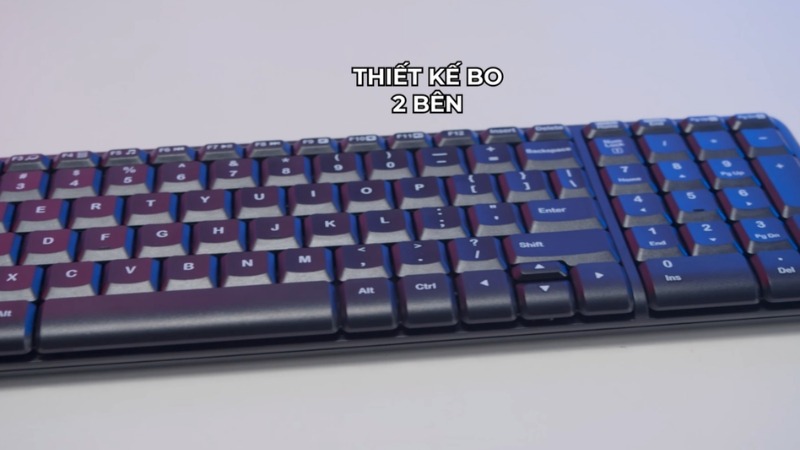 Bộ bàn phím chuột không dây Logitech MK220 nhỏ gọn giúp tối ưu không gian và di chuyển chuột thoải mái hơn