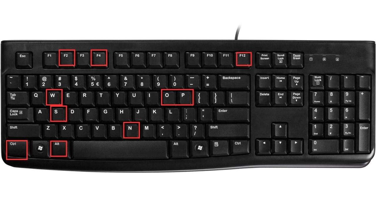 Phím tắt thao tác với file Word