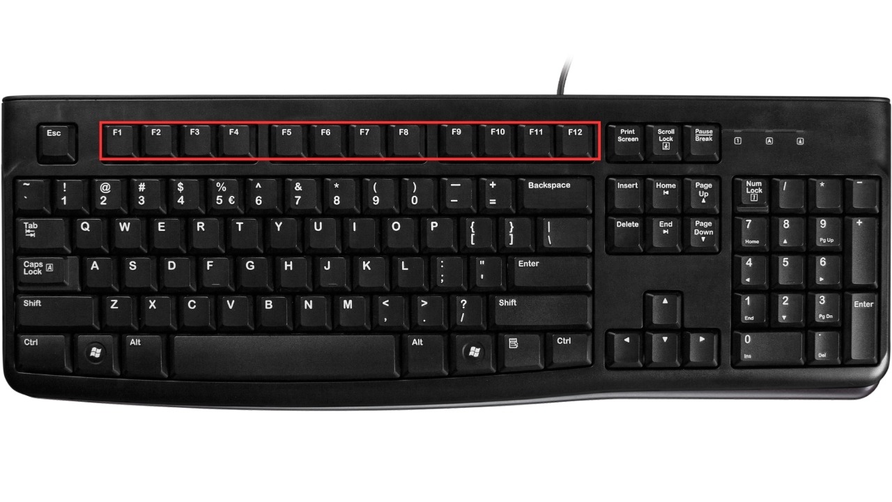 Phím tắt trong Word từ F1 đến F12