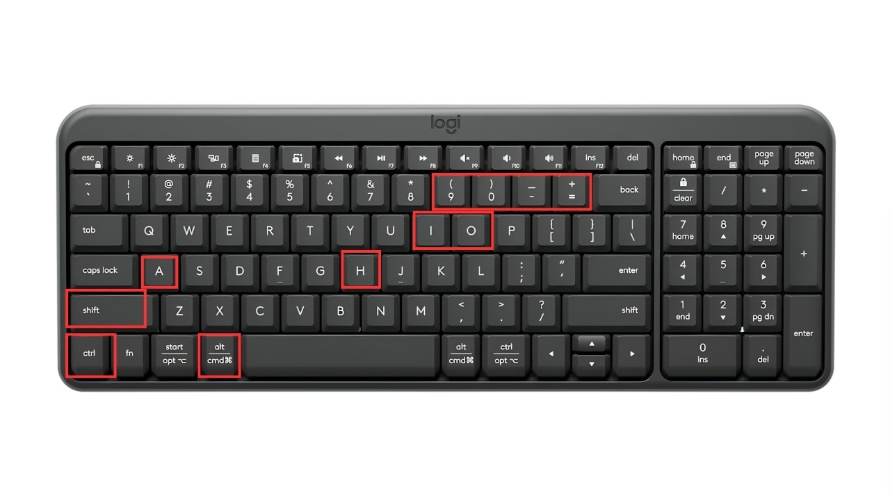 Phím tắt thao tác với hàng, cột trong Excel