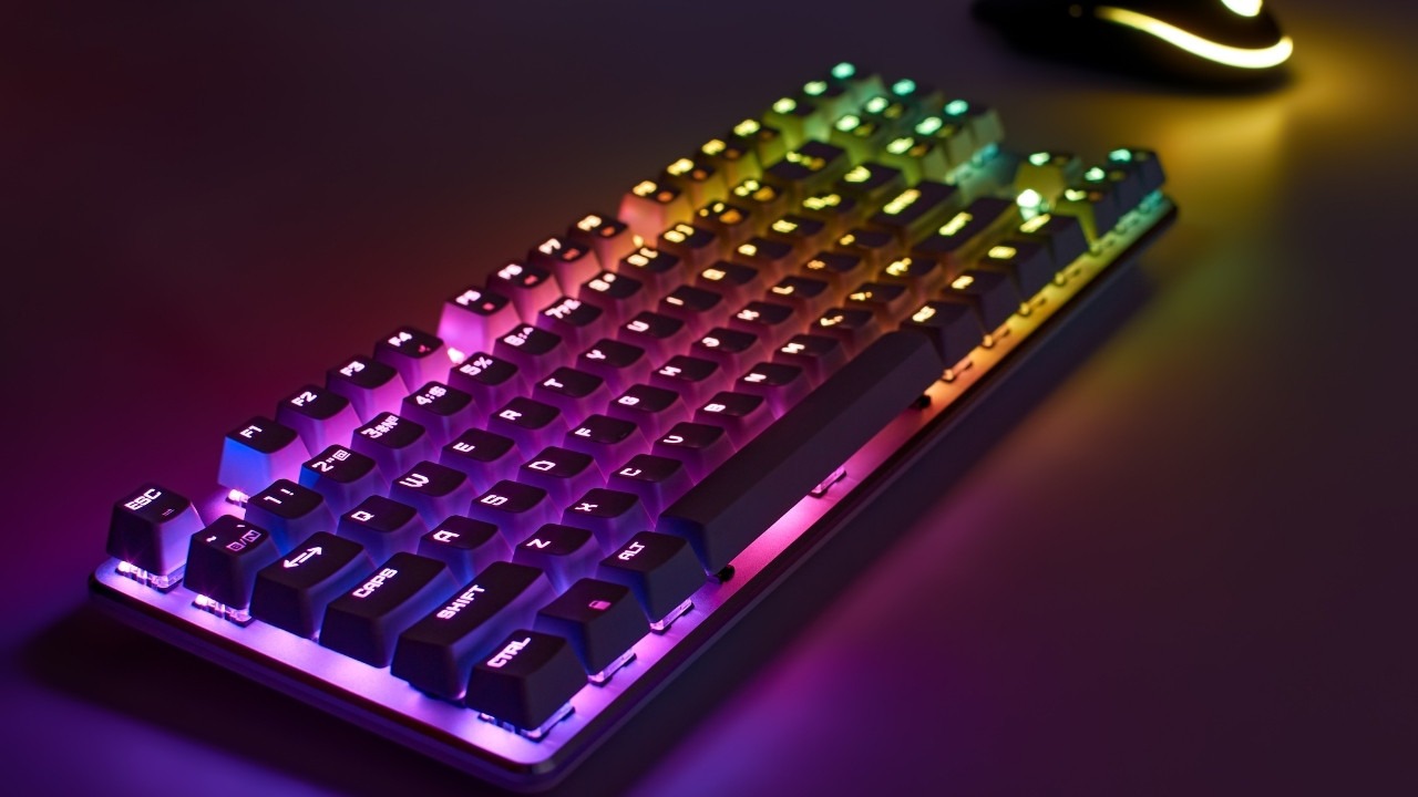 Bàn phím thường có LED đơn sắc, Rainbow, RGB hoặc per-key RGB, khả năng đổi màu tùy vào loại