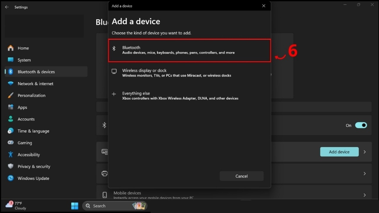 Quét thiết bị Bluetooth xung quanh