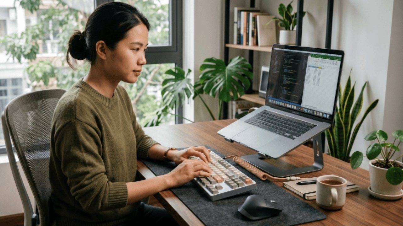 Thử cổng USB khác, kiểm tra dây, thử bàn phím trên máy khác và cập nhật driver trong Device Manager