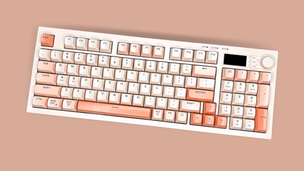 Bàn phím không dây giúp setup gọn gàng, linh hoạt kết nối nhiều thiết bị cho coder di động