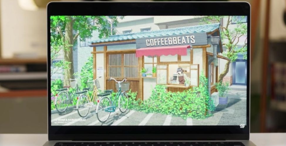 Màn hình laptop lập trình