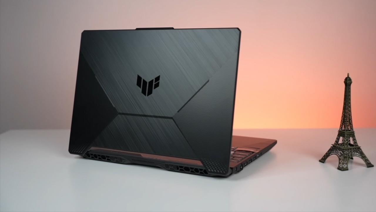 Laptop tầm trung ASUS TUF A15 R7-7445HS, 16GB, 512GB, RTX 3050 mạnh mẽ, chiến game mượt, cực bền bỉ