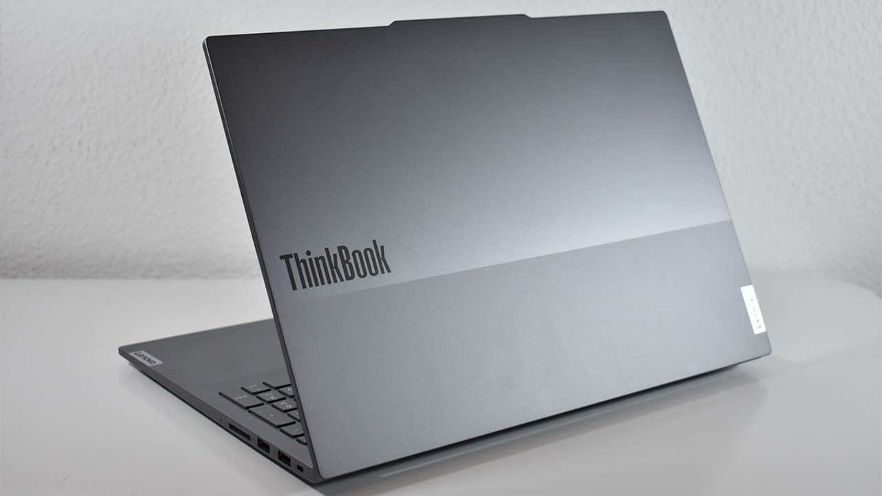 Laptop cho sinh viên kế toán ThinkBook 16 G7 21MW009QSA Ryzen 7, 16GB RAM, màn 16 IPS, bảo mật tốt, hiệu năng mạnh mẽ