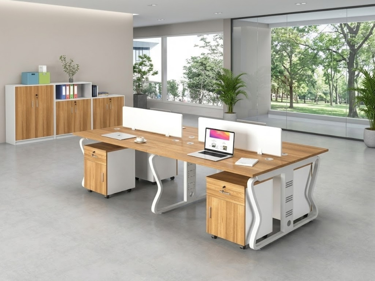 Vách ngăn lửng giúp cân bằng không gian chung và riêng