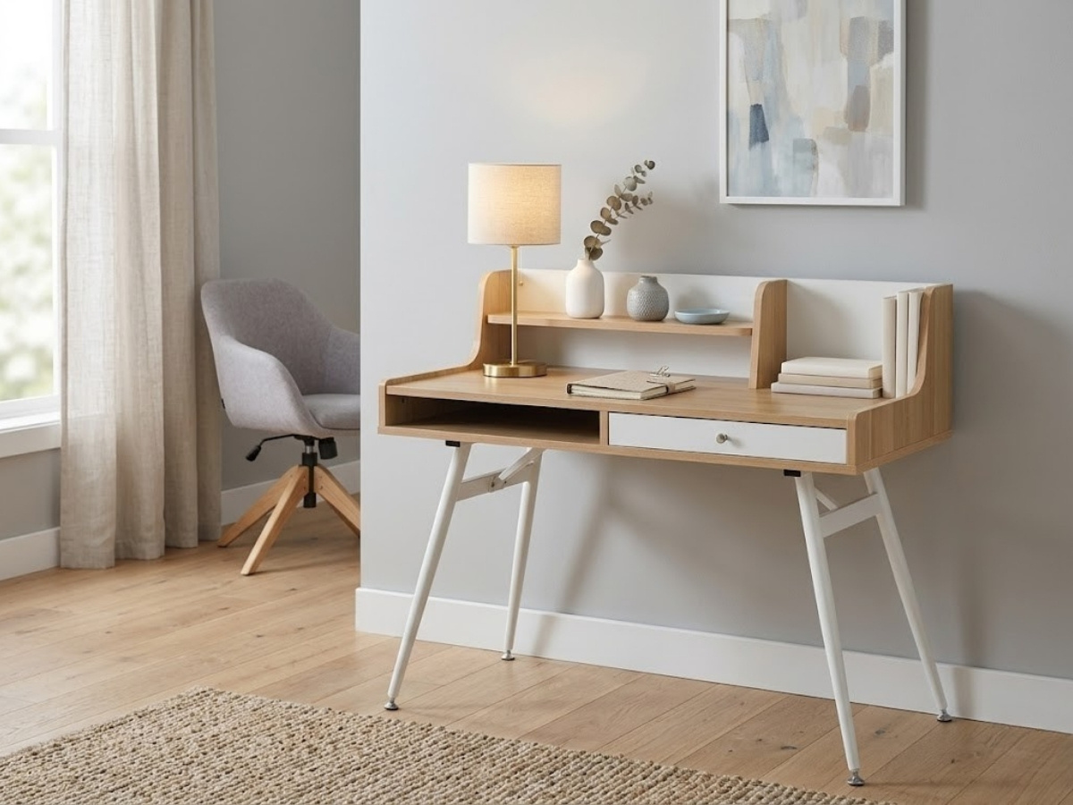 Bàn kệ lửng cho workspace đa năng hơn Bàn kệ lửng cho workspace đa năng hơn