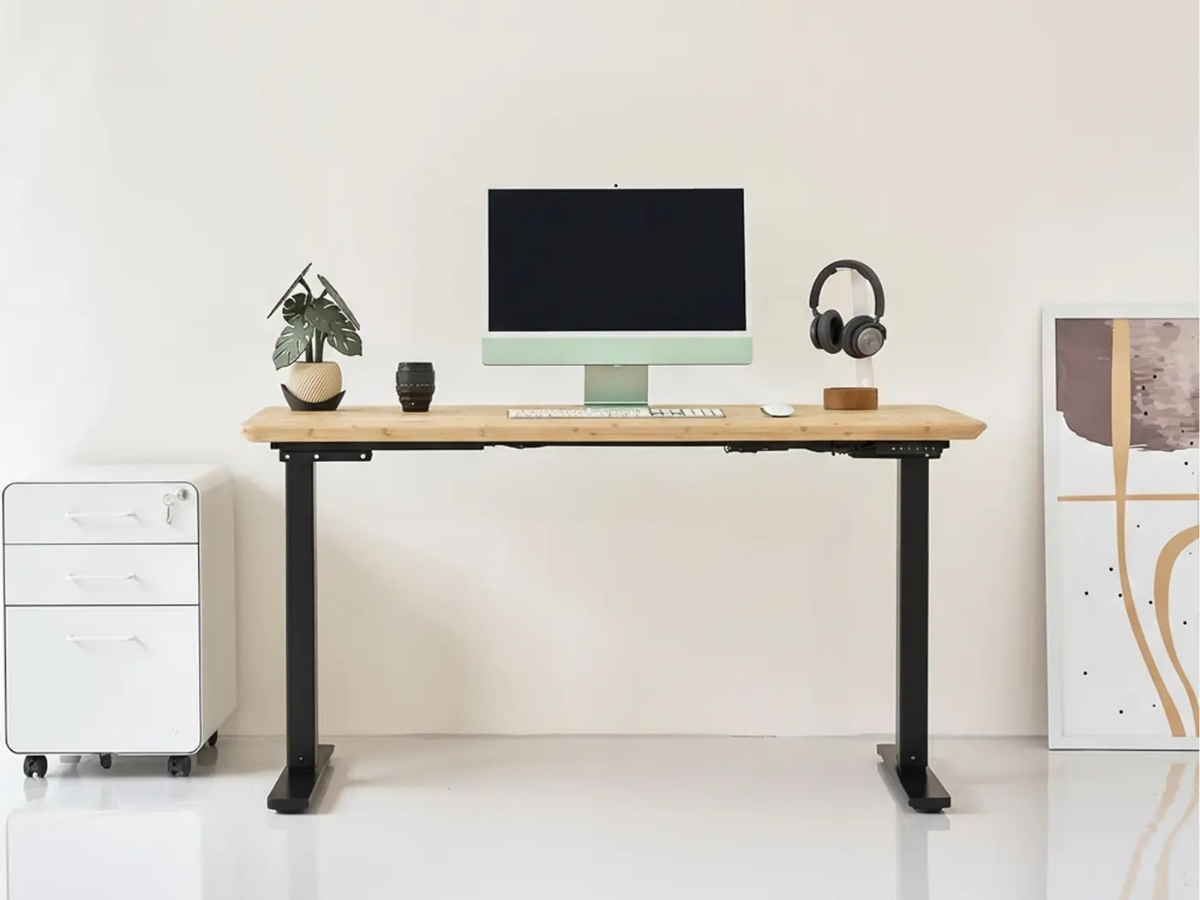 Bàn làm việc nâng hạ 60x120cm quốc dân, tốt cho sức khỏe tại NiceDesign Bàn làm việc nâng hạ 60x120cm quốc dân, tốt cho sức khỏe tại NiceDesign