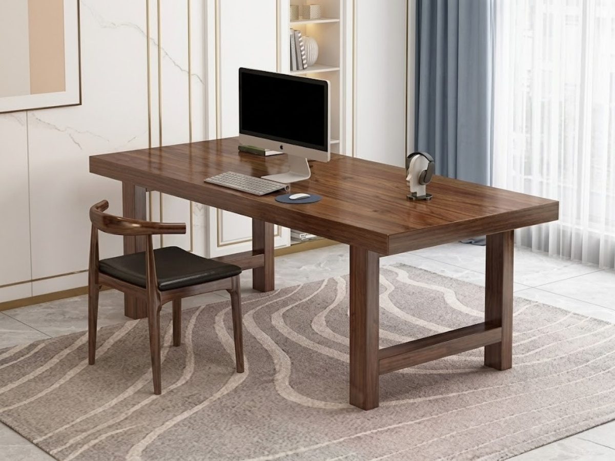 Vân gỗ tự nhiên tạo điểm nhấn tinh tế cho workspace Vân gỗ tự nhiên tạo điểm nhấn tinh tế cho workspace