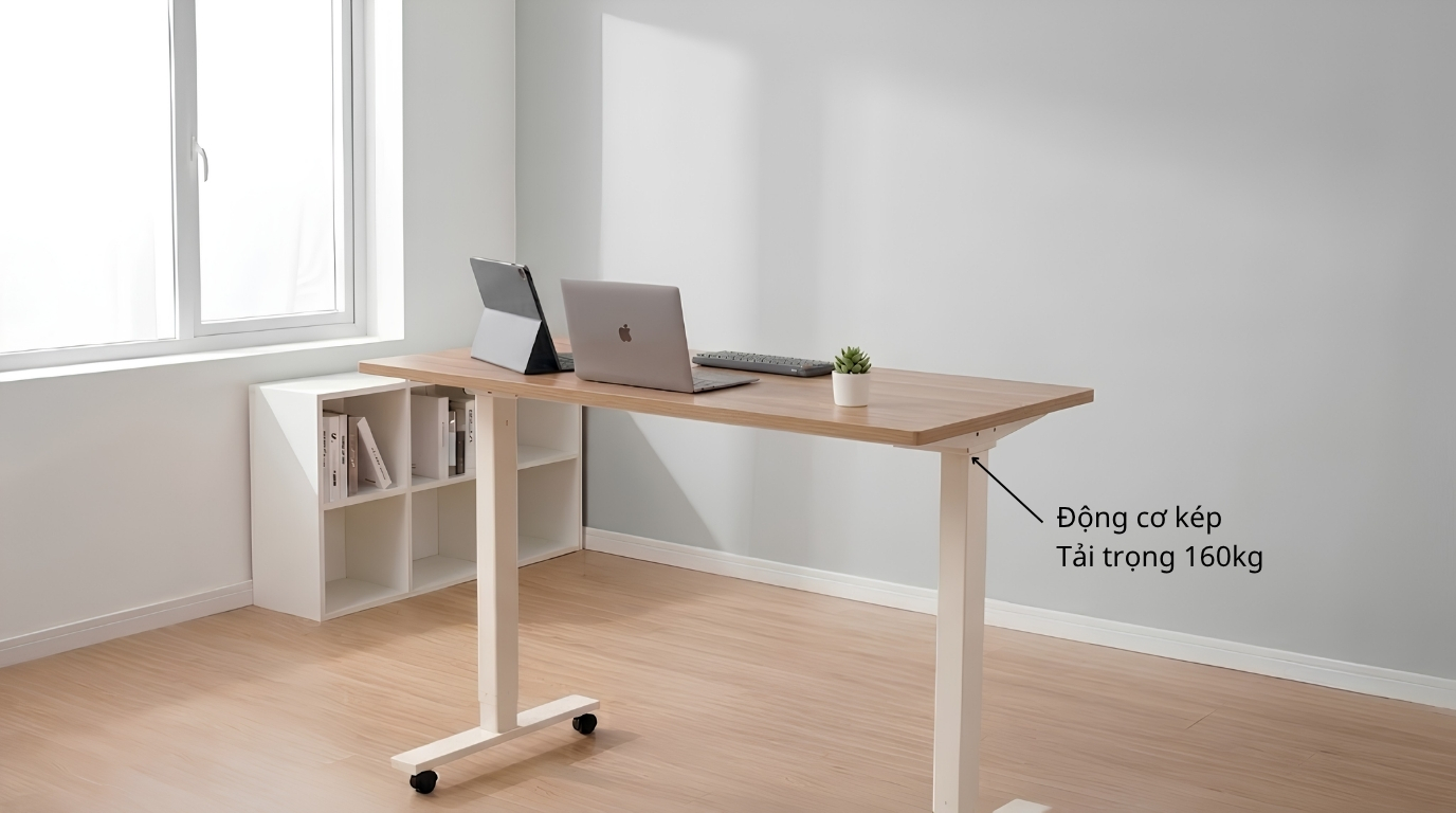Động cơ kép giúp bàn nâng hạ vận hành bền bỉ với tải trọng lớn Động cơ kép giúp bàn nâng hạ vận hành bền bỉ với tải trọng lớn