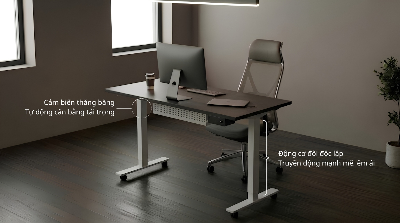 Hệ thống cảm biến thông minh tự cân bằng, mang lại sự an tâm tuyệt đối khi vận hành Hệ thống cảm biến thông minh tự cân bằng, mang lại sự an tâm tuyệt đối khi vận hành