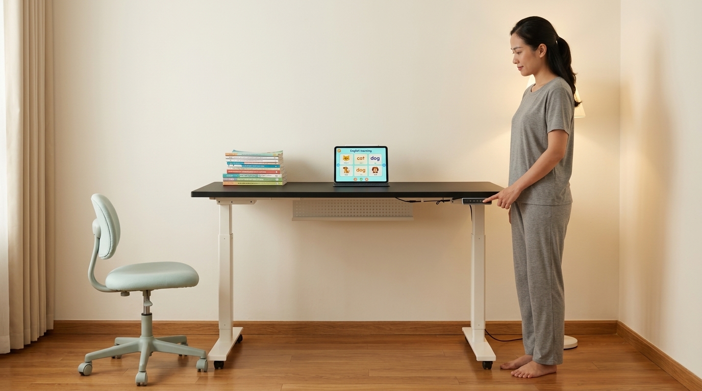 Bàn nâng hạ thông minh đồng hành bền bỉ cùng sự phát triển chiều cao của trẻ qua các cấp học Bàn nâng hạ thông minh đồng hành bền bỉ cùng sự phát triển chiều cao của trẻ qua các cấp học