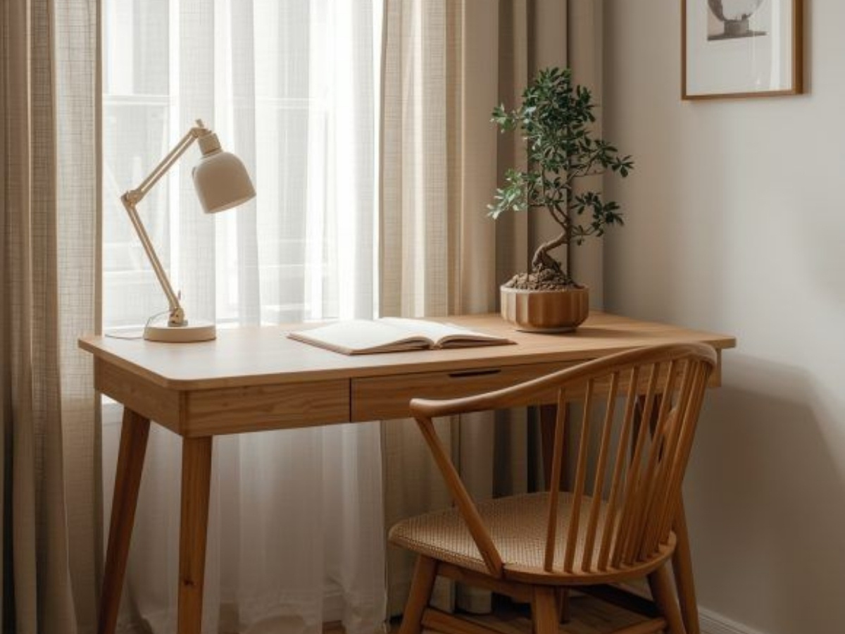Phong cách Japandi mang đến workspace hiện đại, tinh giản Phong cách Japandi mang đến workspace hiện đại, tinh giản