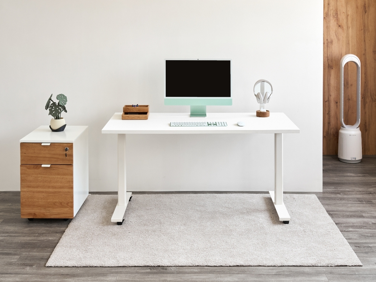 Bàn làm việc gỗ MFC dòng Pure Edge Base