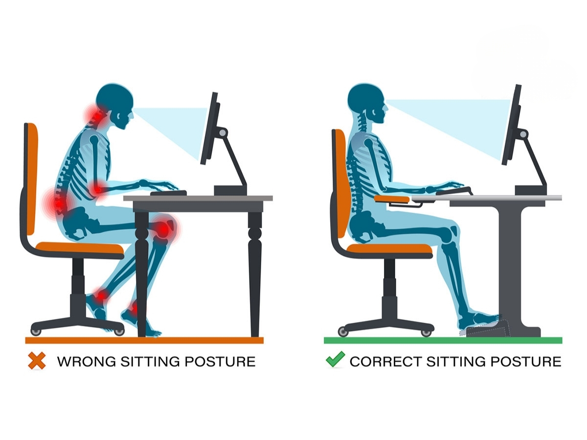 Hỗ trợ định hình tư thế ngồi chuẩn xác nhất