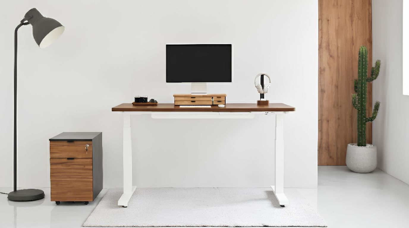 Bàn làm việc Noble Grande 160x75cm mặt gỗ óc chó sang trọng Bàn làm việc Noble Grande 160x75cm mặt gỗ óc chó sang trọng