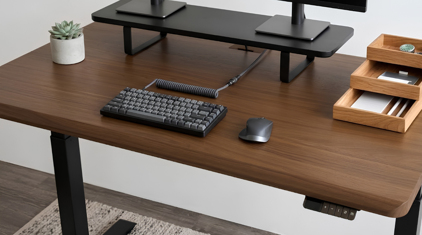 Mặt bàn gỗ tự nhiên Noble tại Nice Design với vân gỗ tinh tế