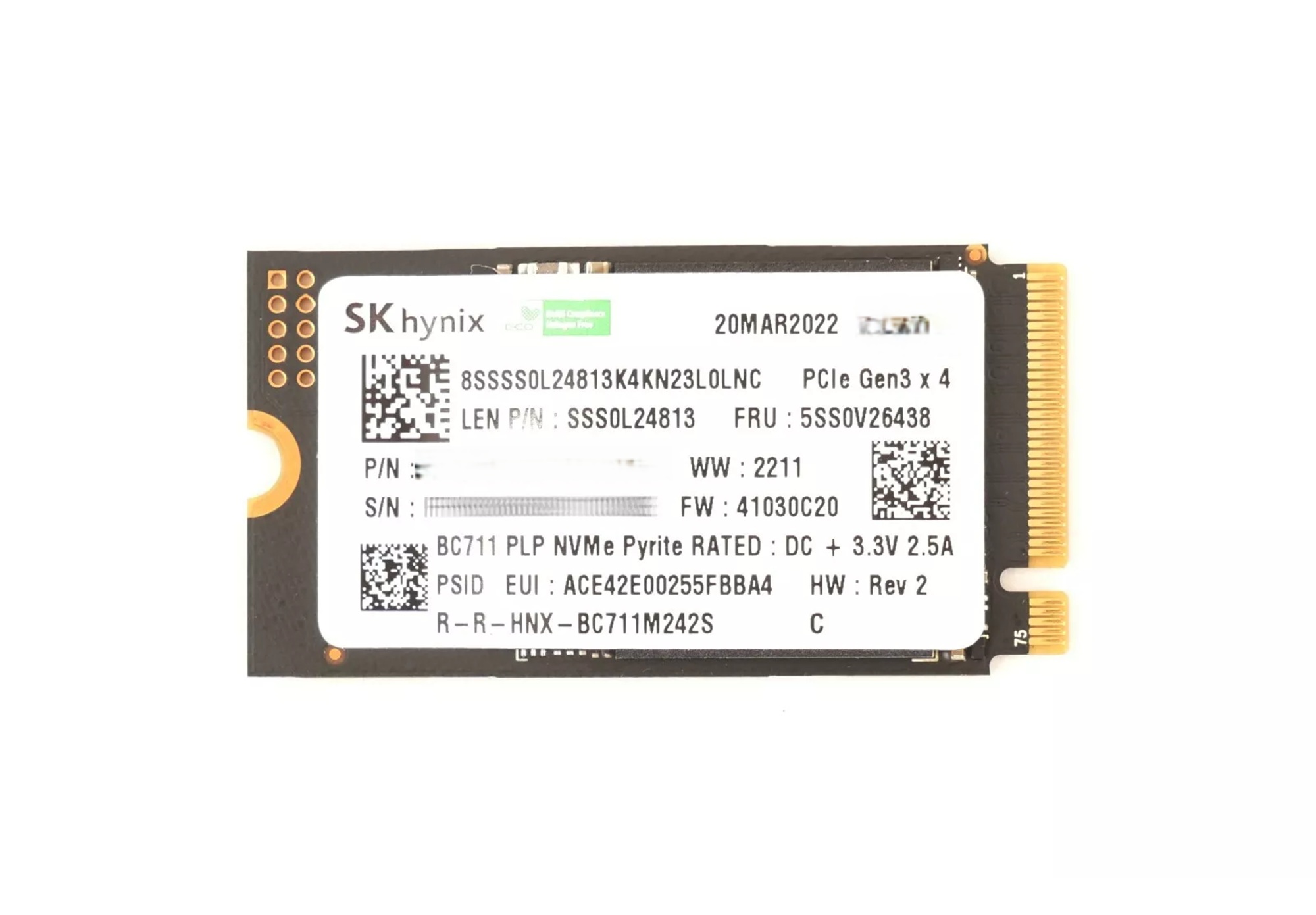 ssd-skhynix-bc711-1tb-pcie-gen 