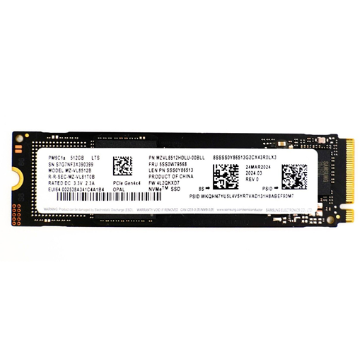 Ổ cứng SSD M2-PCIe 512GB Samsung PM9C1b NVMe 2280 | ThinkPro | 06