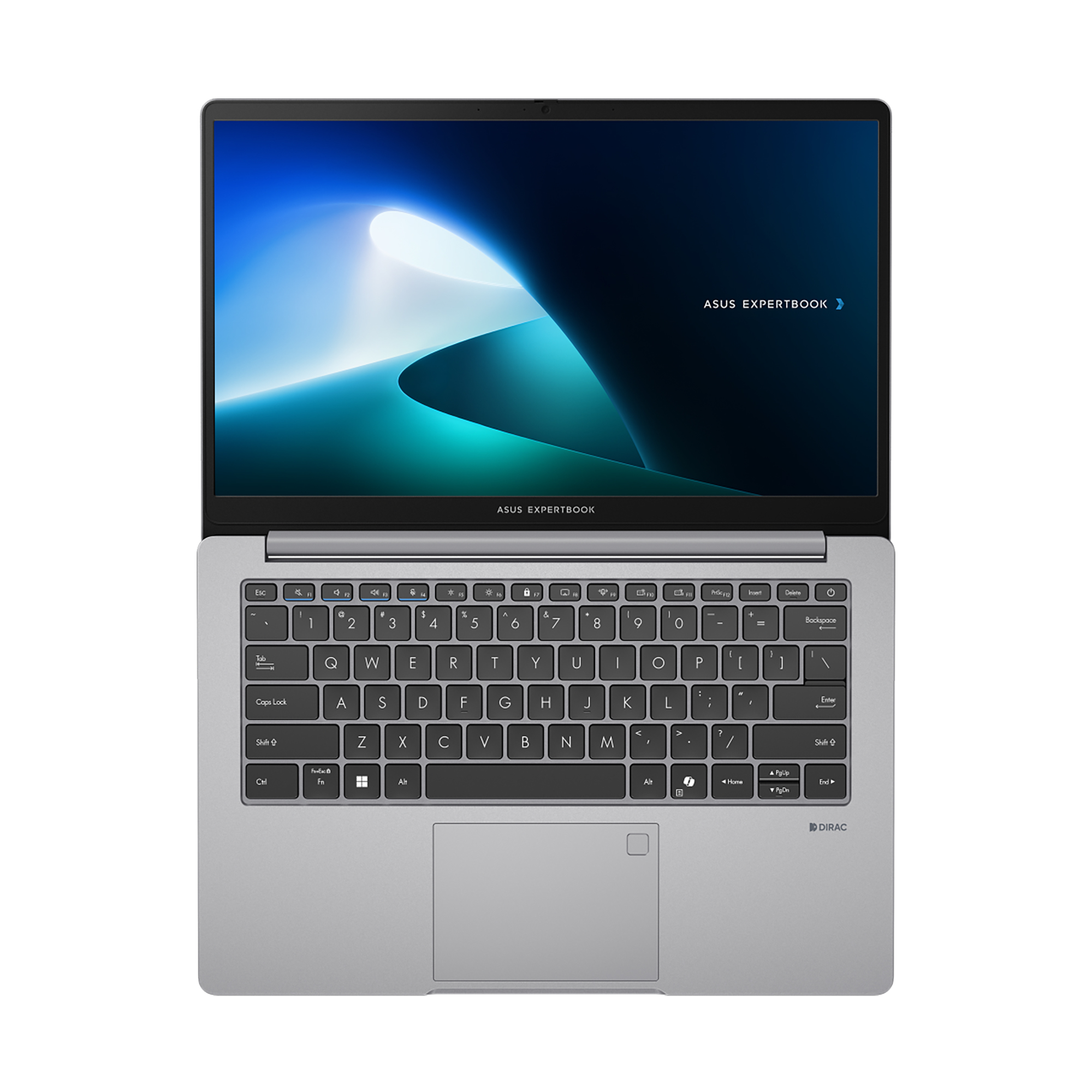 Khu vực bàn phím và touchpad của ASUS ExpertBook P1403CVA-C5H16-63WS