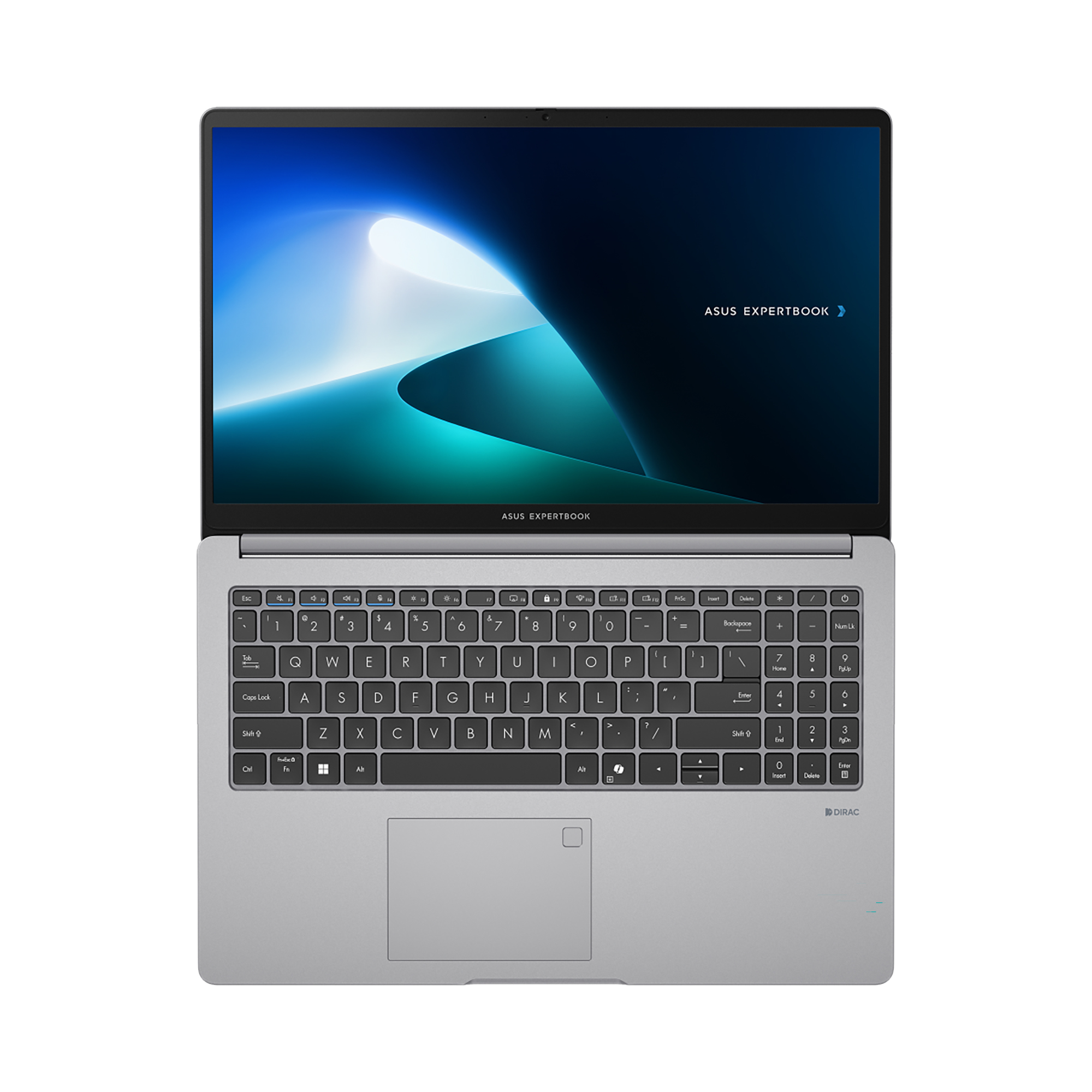 Mặt trước và không gian hiển thị của Asus ExpertBook P1503CVA-C5H16-63WS