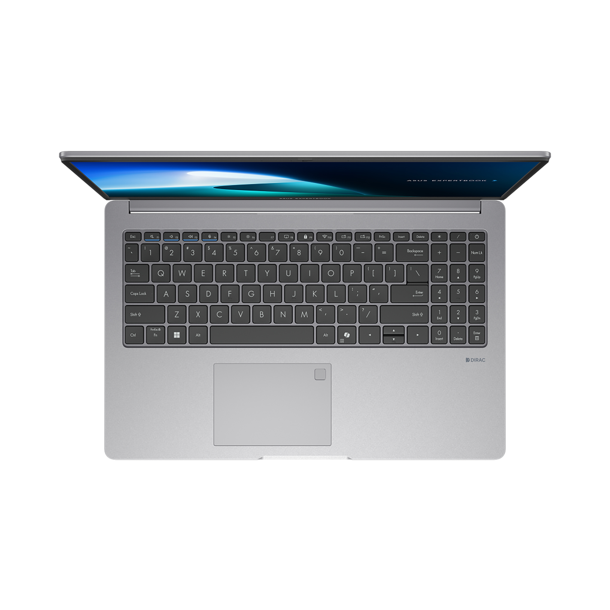Bàn phím numpad và touchpad của Asus ExpertBook P1503CVA-C5H16-63WS