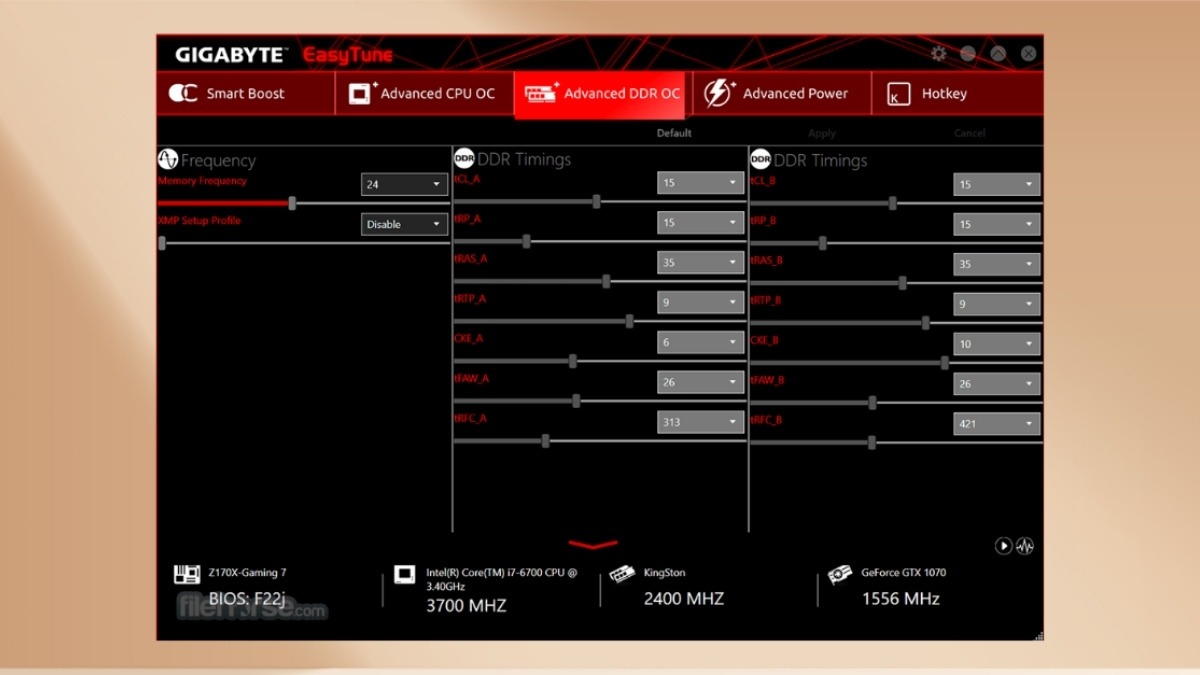 EasyTune 5 có giao diện đơn giản, trực quan, dễ sử dụng