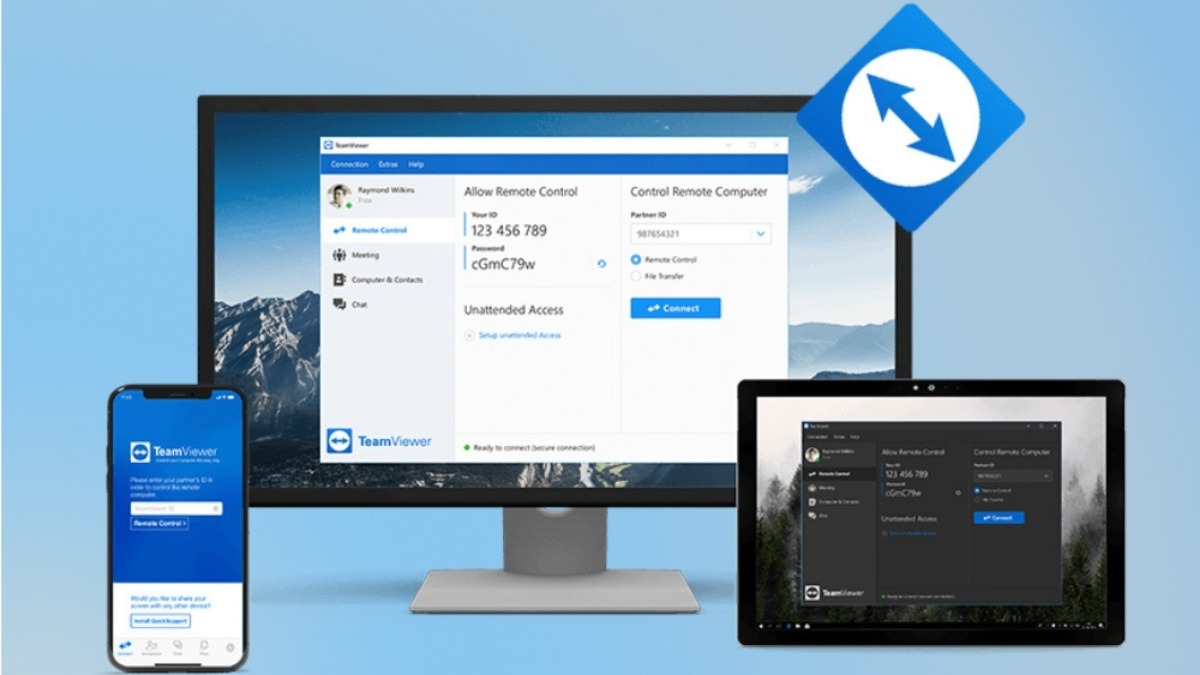 TeamViewer hỗ trợ đa nền tảng và thiết bị