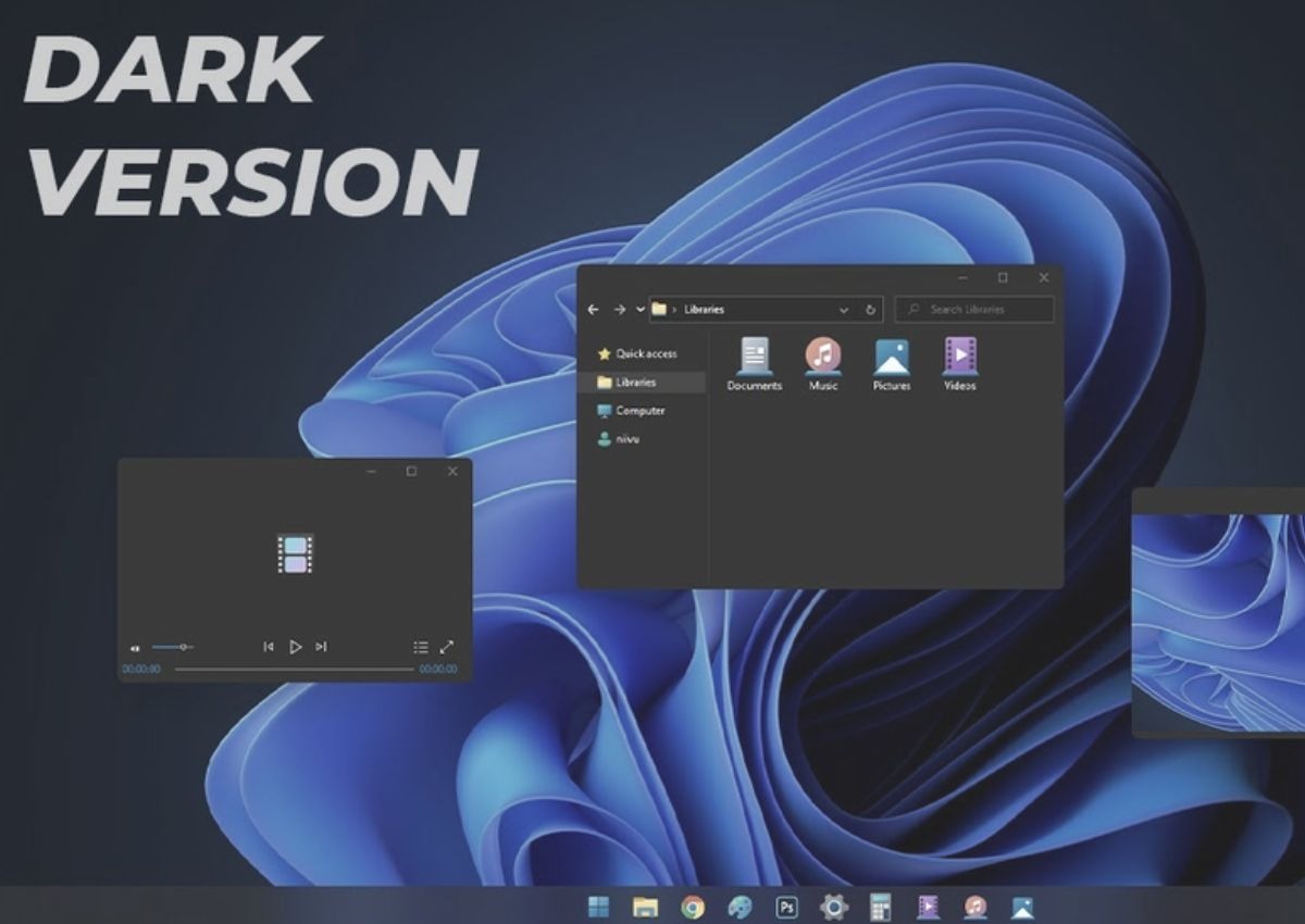 Sử dụng chế độ tối (Dark Mode) để tiết kiệm pin trên Windows 11