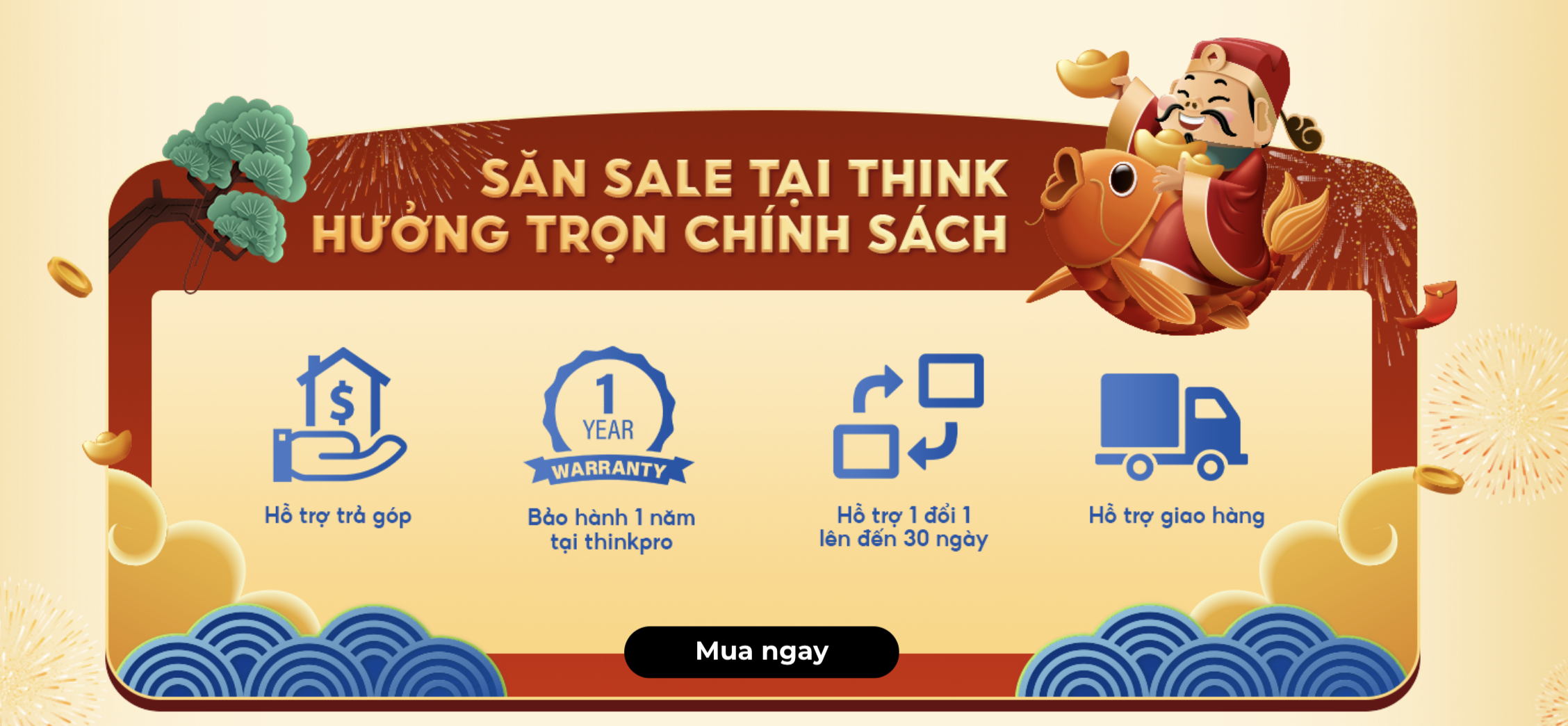 ThinkPro liên hệ khách hàng đăng ký sớm, làm thủ tục thanh toán.