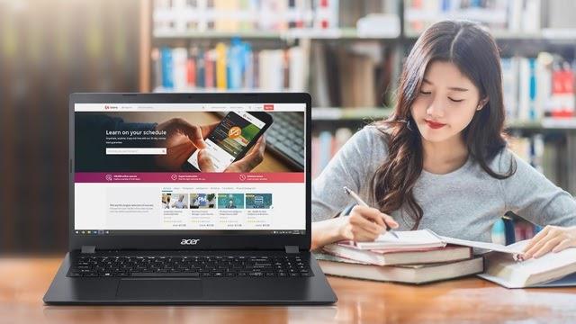 Laptop TravelMate B3 pin 43Wh, webcam có nắp che, màn hình Acer Comfyview bảo vệ mắt