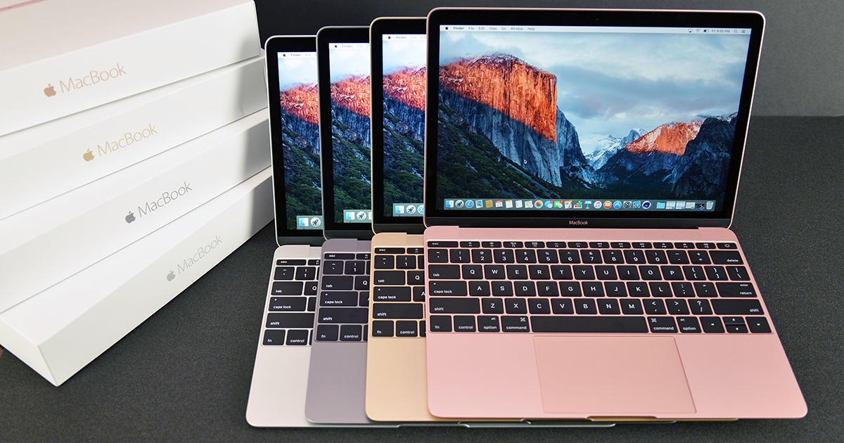 Màn hình MacBook cũ bị nứt vỡ, cần kiểm tra kỹ khi mua.