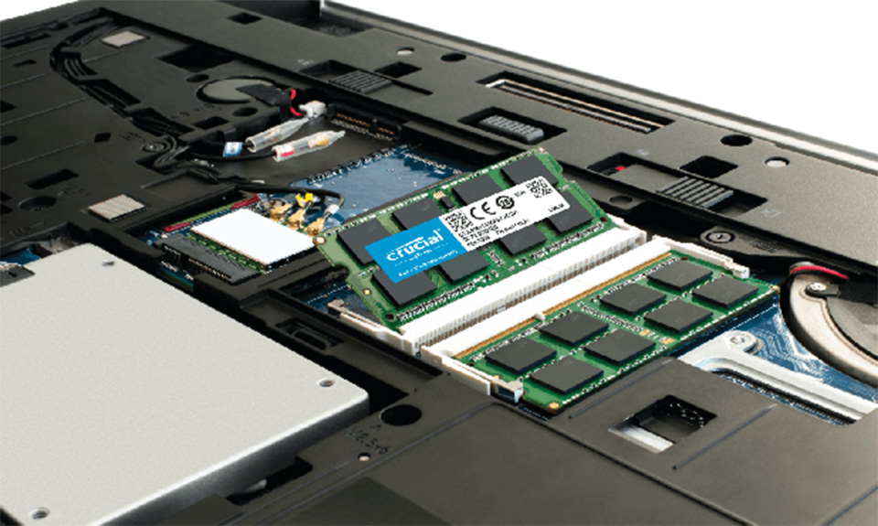 Laptop kế toán nên có mức RAM tối thiểu 8GB