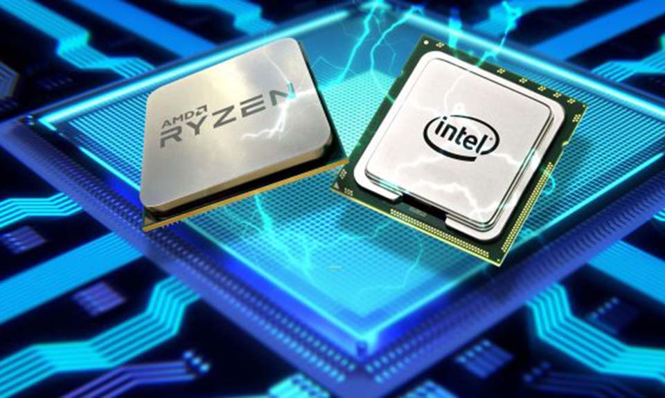 Laptop cấu hình cao với vi xử lý Intel hoặc AMD Ryzen.