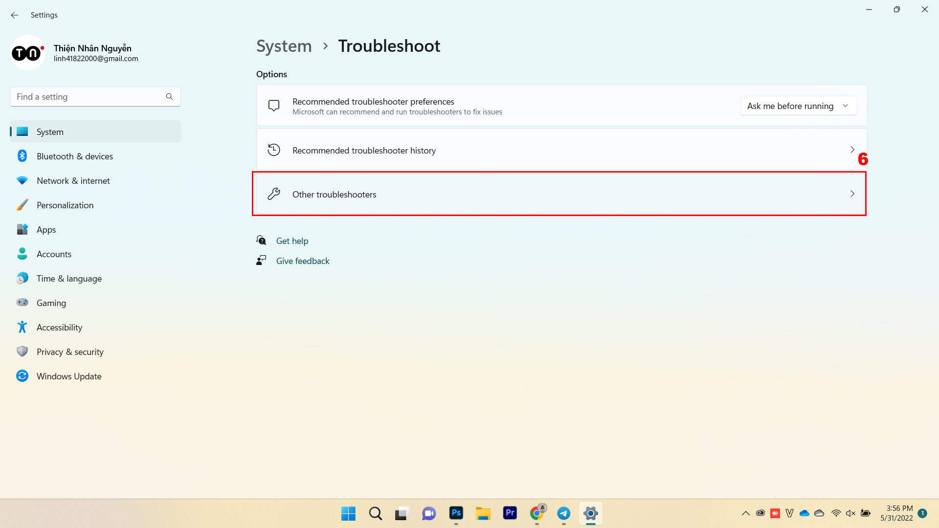 Other troubleshooters