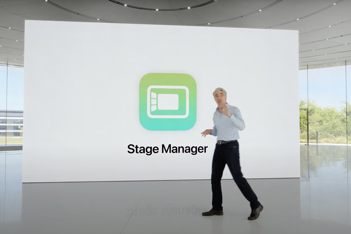 Apple đã công bố một tính năng mới với tên gọi Stage Manager tại WWDC 2022