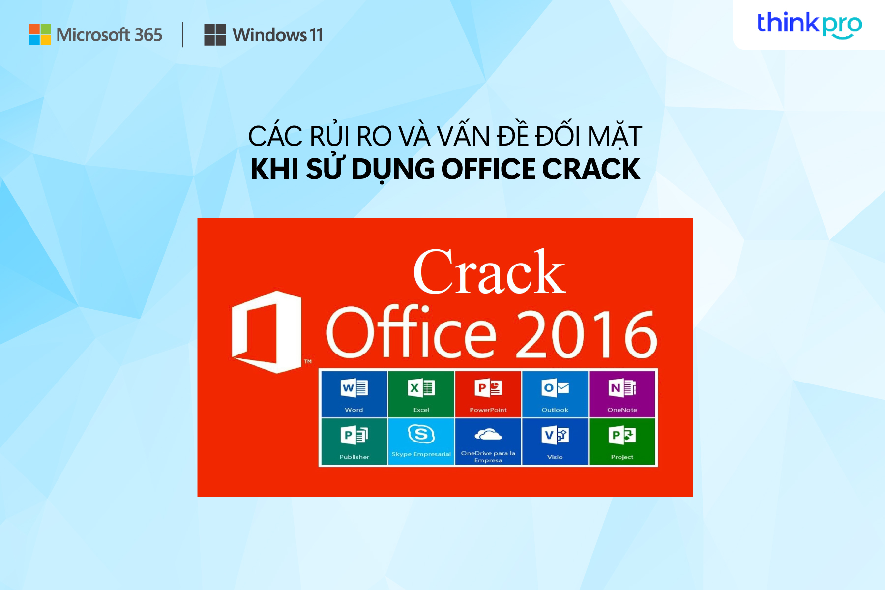 Sử dụng Office crack (bẻ khoá) có thực sự là miễn phí?