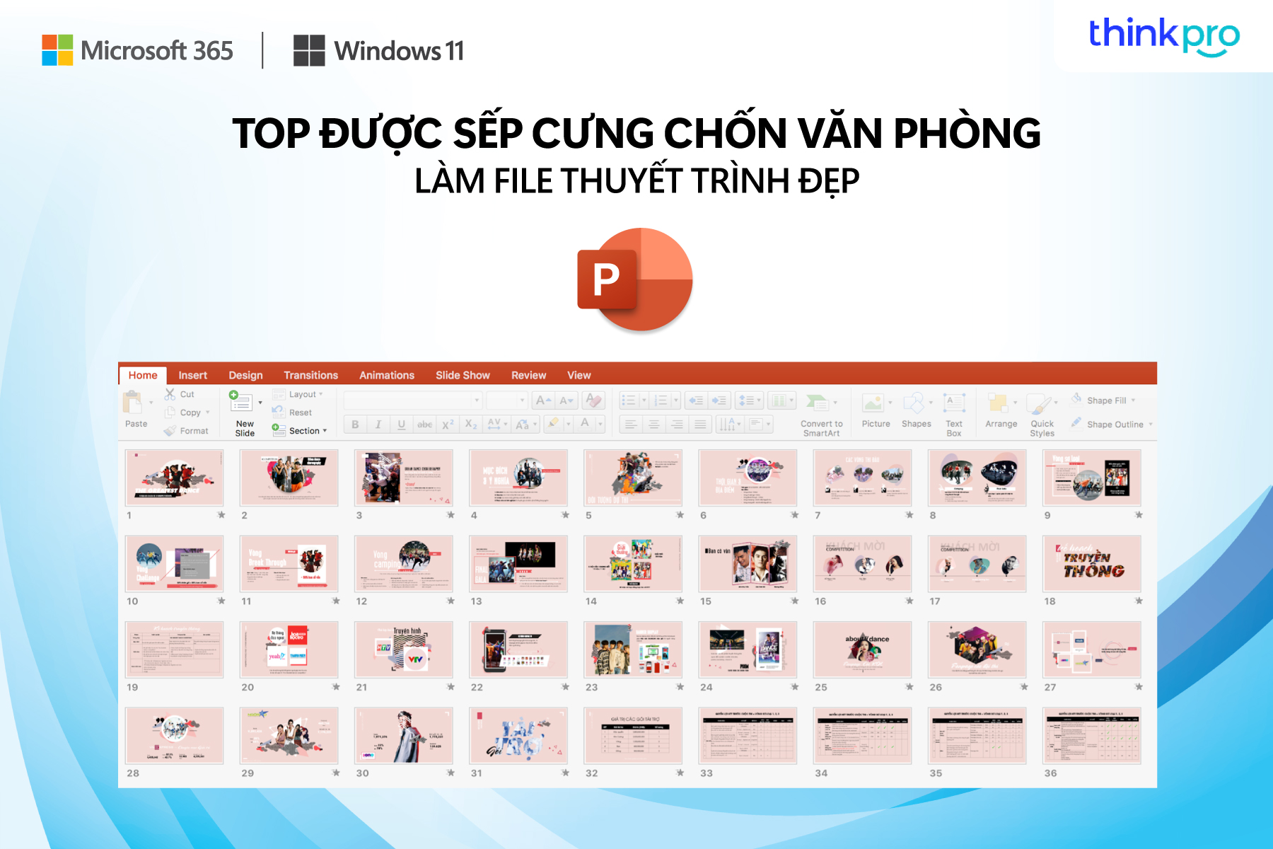 Làm file thuyết trình đẹp